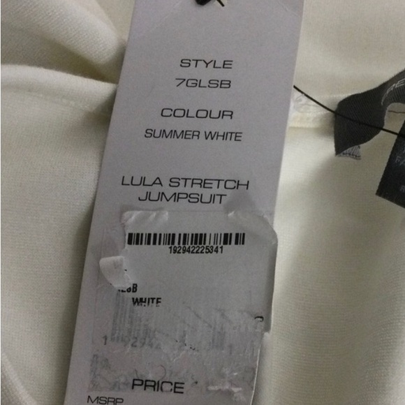 New French connection Bodycon white jumpsuit - Picture 2 of 5